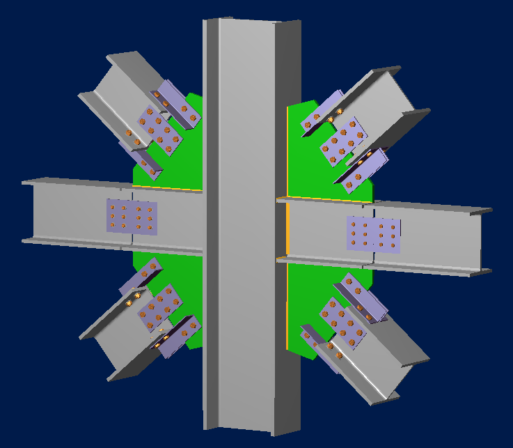 Nudo Estructural 3D IDEA Statica